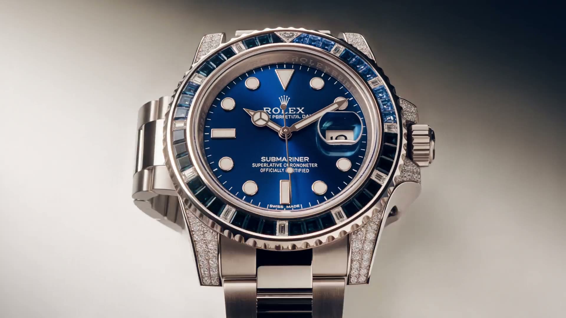 A rare Rolex timepiece photographed in the AJ Timepieces studio